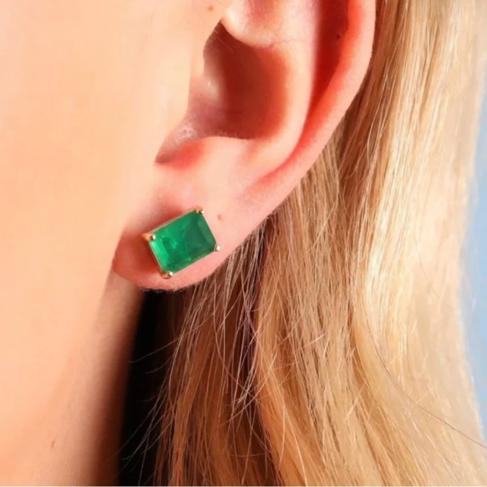 Emerald beautiful vibrant
